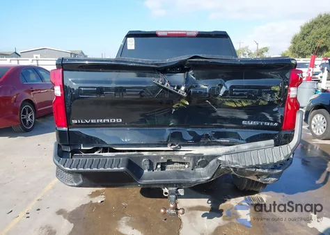 2021 Chevrolet Silverado 1500 2Wd Short Bed Custom из США, поврежденный, VIN 3GCPWBEK6MG201633